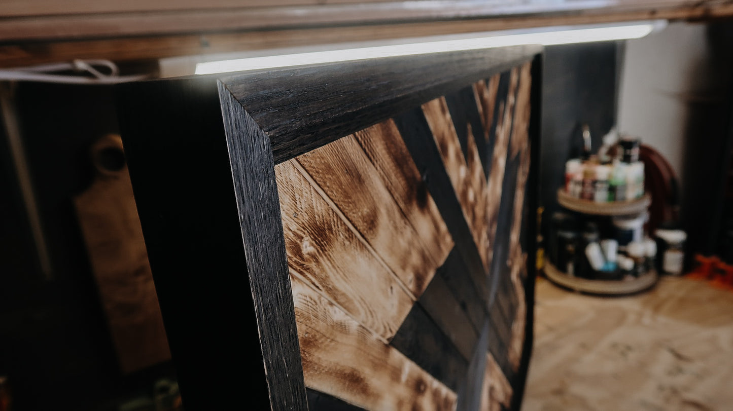 *SOLD* Burnt Rustic Mosaic