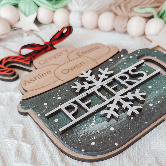 Mug Family Ornament