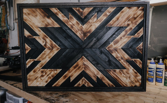 *SOLD* Burnt Rustic Mosaic