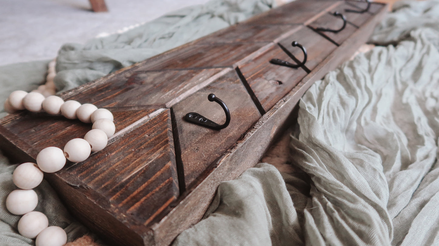 Rustic Coat & Key Hanger