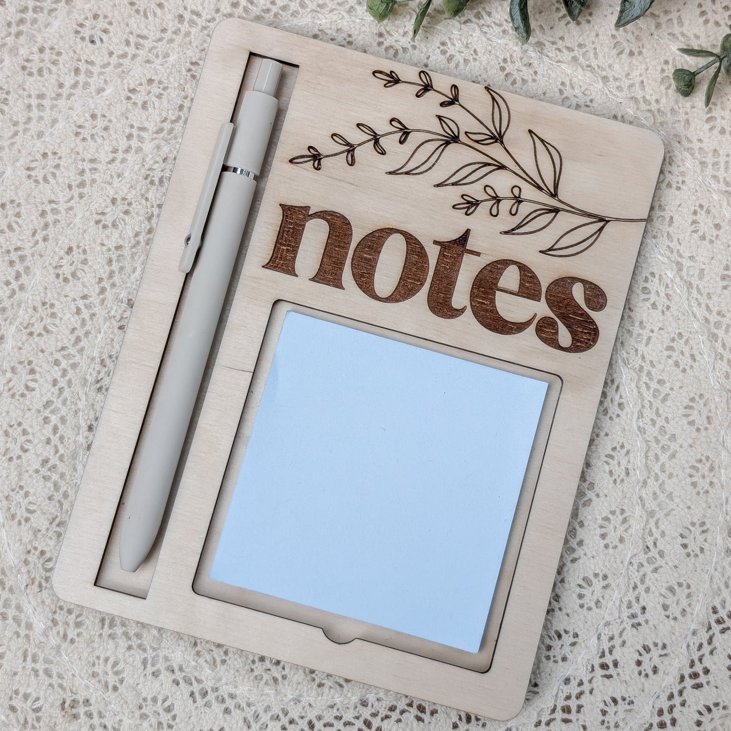 Notepad Holder Gift Set