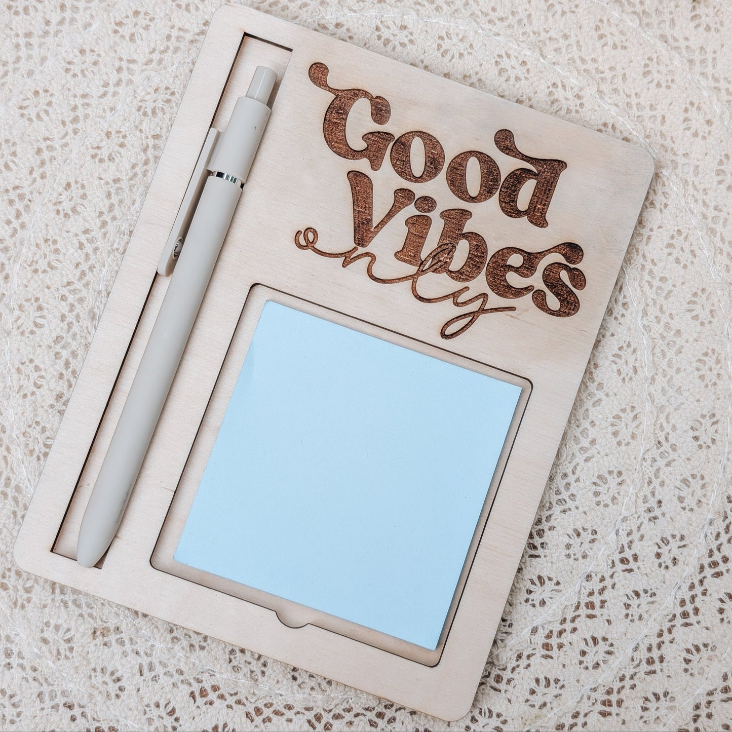 Notepad Holder Gift Set