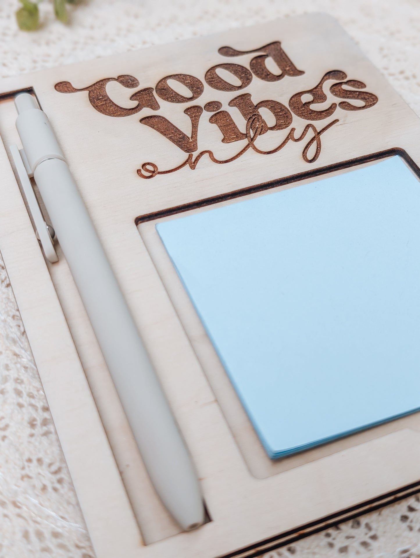 Notepad Holder Gift Set