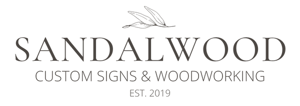 Sandalwood Signs & Woodworking